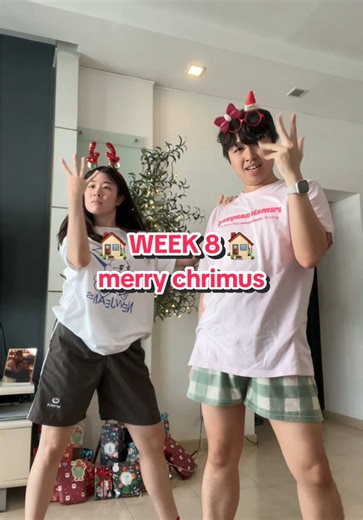 merry christmas and happy holidays from us n our fake olive tree to u 🫶🏼🌟🎄 #jaessbee #재쓰비 #fyp