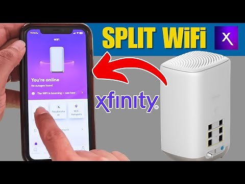 How to Split 2.4ghz And 5ghz Xfinity Band in Minutes!