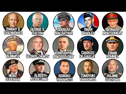 Every Legendary World War II General Explained in 13 Minutes