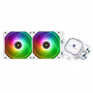 Thermalright Frozen Prism 240 White ARGB Liquid CPU Water Cooler with 120mm ARGB PWM Fan,240 White Cold Row Specification, Computer Water Cooler for AMD/AM4/AM5,Intel 1700/1150/1151/1200/2066