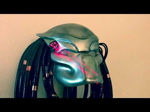 Making a Predator Bio Mask Resin Mask Helmet