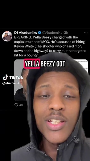 yella beezy moving crazyyy #greenscreen #yellabeezy #mo3 #adam22