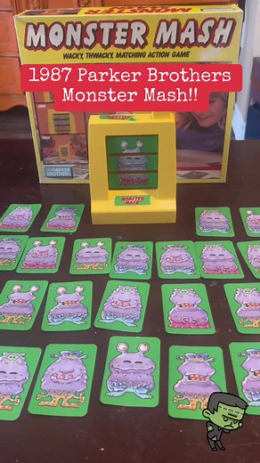 They did the Mash, the Monster Mash!! #nostalgia #gamenight #retrotoys #boardgames #monstermash #childhoodmemories #monsters #vintagetoys | CPJ Collectibles