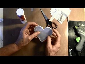 3 Double heart easel card tutorial - Wild Orchid Crafts DT project