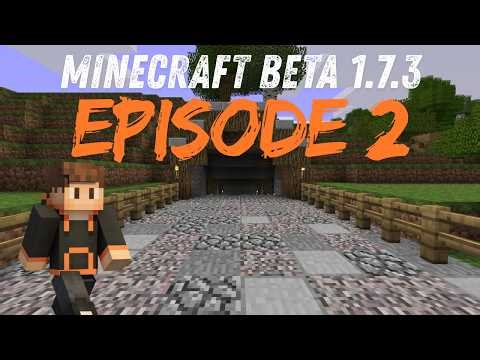 I Built The Perfect Mineshaft In Minecraft Beta 1.7.3