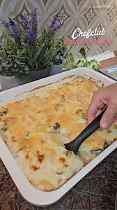Broccoli kartoffelgratin, ein Rezept von unserer Freundin @backen_kochen_mit_sanuba, Mitglied im Chefclub-Kreatorenclub. Folge @backen_kochen_mit_sanuba auf Instagram und TikTok. 😋 | Chefclub DE