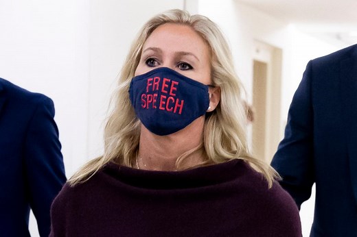 Marjorie Taylor Greene apologizes in floor speech