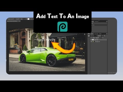 How to Add Text To An Image on Photopea [NEW]