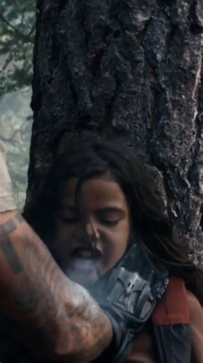 Wolverine & Laura Kinney's (X-23) fight scenes in the forest