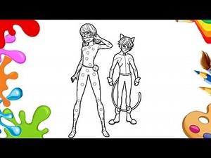 How to Draw Ladybug & Cat Noir Step-by-Step (Easy Tutorial)