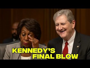 When Senator Kennedy Stood Up and Humiliated Maxine Waters in a Fiery Clash — Congress Erupted in La