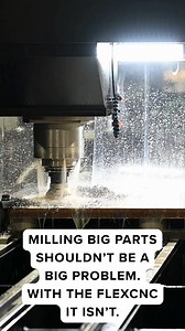 2.8K views | The FlexCNC was built to take on large, heavy parts without the hassle. Machine long plates, large components, and multiple setups, all on one open bed. Simplify your workflow. Amplify your capability. #FlexCNC #flexmachinetools #CNCmachining #manufacturing #fabrication #millingmachine #milling | Flex Machine Tools | Facebook