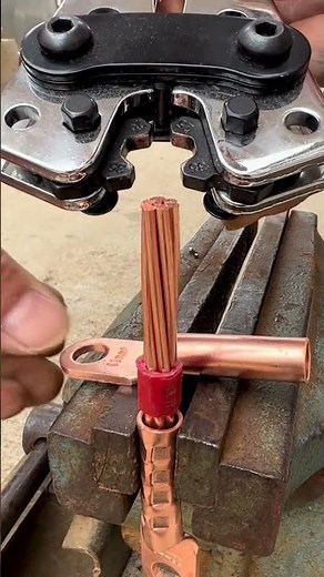 How To Use Manual Wire Crimping Tool Correctly #shortsfeed #crimpnigtool