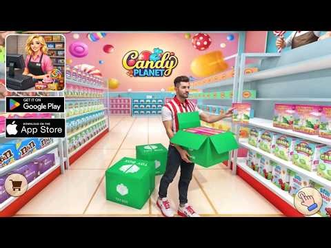 Candy Shop Supermarkets Simulator - Gameplay Walkthrough (Android & IOS)
