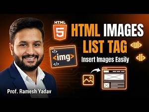 How to Insert Images in HTML Website? | List Tag Explained by Ramesh Sir