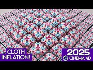 Cinema 4D Cloth Inflation Simulations | Cinema 4D Soft Body Simulations!