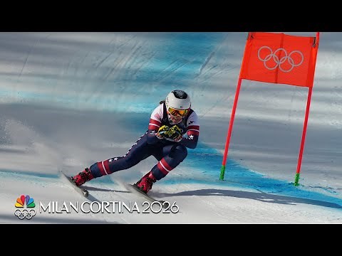 Breezy Johnson, Emma Aicher, Sofia Goggia take on downhill test | Winter Olympics 2026 | NBC Sports