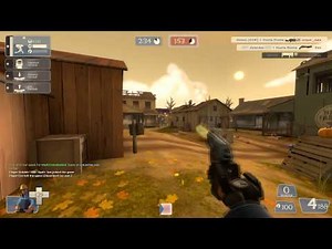 TF2: Combat Engineer gameplay King of the Hill on Harvest Final