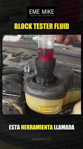 Block Tester Fluid is a method for detecting the presence of combustion in the cooling system.