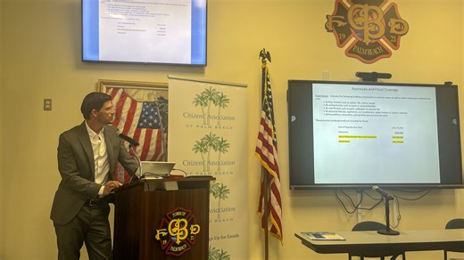 Flood insurance won't cover cost of most Palm Beach condos, expert warns