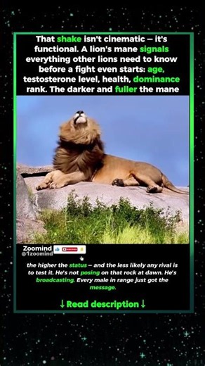 THIS MANE HAS A MESSAGE