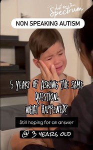For almost six years, my son hasn’t been able to tell me “what happened.”Not what upset him.Not what made him angry, overwhelmed, or sad.Not with words.And for almost six years, I’ve asked the same question: “What happened?”I’ve tried everything—every tool, every strategy—just hoping he could find some way to express it.What started as quiet breakdowns slowly turned into paper-tearing...Things people are often quick to judge and reprimand.But imagine being trapped in your own body for years…Feel