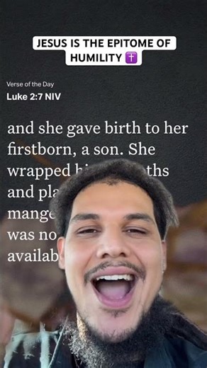 JESUS IS THE EPITOME OF HUMILITY 🙏🏾 #jesus #jesuschrist #biblestudy #bible #bibleverse #fyp #luke