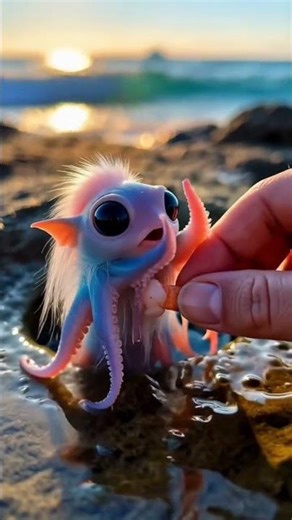 Mini Kraken Living in a Tide Pool 🌊