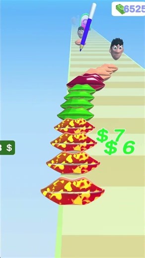 Lips Stick Run Master Game #50 #lipstick #shorts #games #gameplay