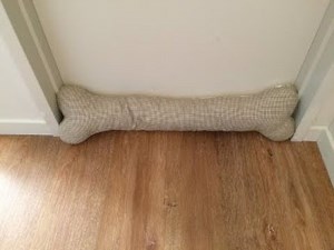 #DIY Door Draft Stopper | Tutorial