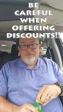 be careful offering discounts! #ebay