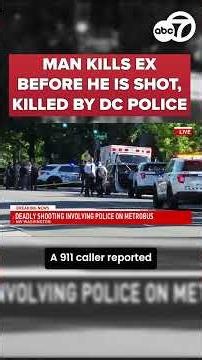 Woman murdered; killer gunned down by DC police on Metro bus