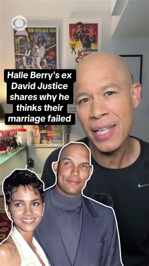 Halle Berry's ex-husband David Justice opened up in a recent podcast interview about why he believes their marriage failed. Justice, an former Major League Baseball All-Star, was married to the Oscar winning actress from 1993 to 1997. He explained on the "All the Smoke" podcast that he was young during the time and Berry was just his second girlfriend. His reason for the split has polarized fans. | CBS News
