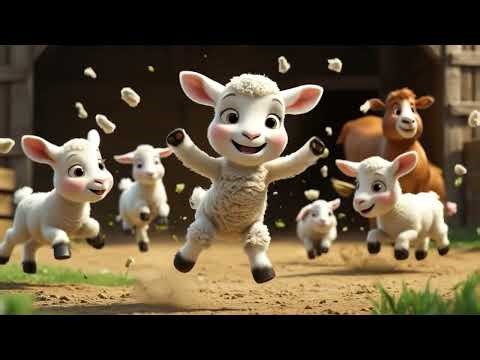 La Ovejita Blanca - Canción Infantil de la Granja - Videos para niños
