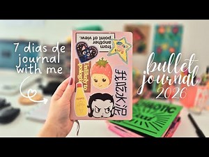 Starting my Bullet Journal from scratch | 7 days creating pages ✨