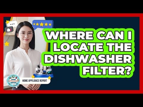 Where Can I Locate The Dishwasher Filter?