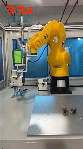 6‑Axis Robotic Arm Auto Screw Fastening Machine | 180° Smooth Rotation + Optional Vision System