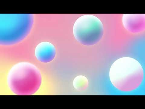 Simple Minimal Background 3D Spheres Loop in 4K- No Copyright Free Stock Footage