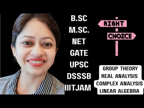 A Perfect place for Group theory, Real analysis, Complex analysis, Linear algebra, Ring Theory.....