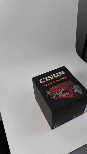 Blue CISON V8 Engine Unboxing-EngineDIY Engine: https://bit.ly/4jaEYev #v8 #power #unboxing #engine | Enginediy.com
