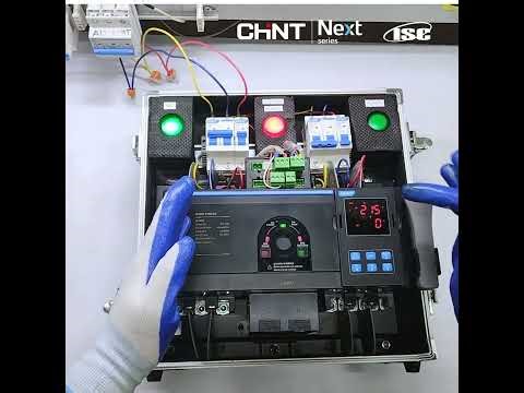 ATS NXZM - Automatic Tranferencia Switch #Chint e #ISC - #ats Video Instructivo
