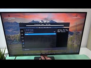 SAMSUNG LS27A700 – PC/AV Modus einstellen