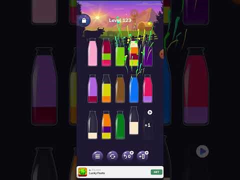 How to complete level 122 to 124 Level love water color sort puzzle game 2023