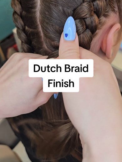 How to Finish a Dutch Braid: Avoid Baggy Bottom