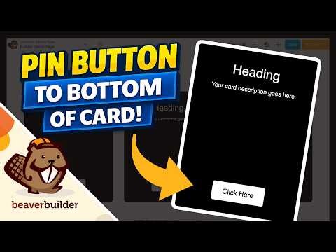 Fix Buttons Not Aligning in Cards (Beaver Builder Flexbox Tips) | Box Module Tutorial