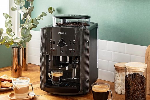 No cuesta ni 300 euros esta cafetera superautomática Krups y podrás obtener tu café latte recién molido con pulsar un botón