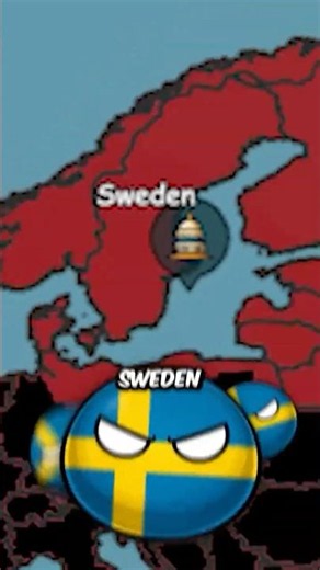 What If Sweden 🇸🇪 Won Every War? #countryballs