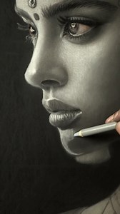 Graceful Indian Princess👑 by Veri Apriyatno Medium: Charcoal, Soft Pastels Grey Tint & Pitt Pastel Pencils Grey tone 👑The Great Queen Padmavati💖 O..Queen Padmavati, jewel of radiant grace, Your beauty blooms not only upon the face, But in the mind where wisdom softly reigns, A gentle light that breaks all fear and chains. Your eyes hold the stars of courage, calm and bright, Reflecting truth, defending what is right. With a loving heart and intellect so rare, You ruled with mercy, strength, a