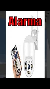 Cámaras wifi para Casa 🏡 con Alarma Notificaciones y SEGURIDAD #shorts