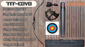 Watch recurve bow and arrow set on Amazon Live
